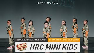 【HRC MINI KIDS】JUNIOR DIVISION｜2020 HHI Taiwan 世界街舞錦標賽台灣站