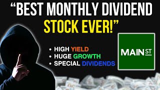 BEST Monthly Paying Dividend Stock Of ALL TIME?! MAIN Street Capital Review!
