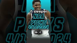 Best NBA Sleeper Picks for today! 4/10 | Sleeper Picks Promo Code