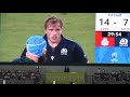 【現地】場内ブーイングからの堀江コール　日本対スコットランド ラグビーワールドカップ2019 rugby worldcup 2019 japan vs scotland ラグビー日本代表　堀江翔太