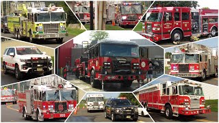 *FULL VIDEO* Holmdel Fire \u0026 Rescue Tower 18-90 Wetdown Event | 08-26-2023