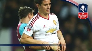 Mark Noble carries Ander Herrera off the pitch | FATV Advent Calendar 2016 - Day 5