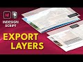 InDesign Script Export Layers