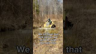 When Mudding who’s first #offroad #mudding #mudlife #offroad4x4 #4wheelers #sxs #friends