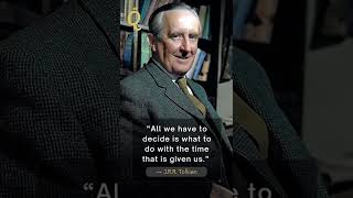 All We Have To DECIDE!! Motivational video quotes - Lords of Ring Author Tolkein