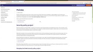 Dogfooding Security Policies and Operational Container Scanning