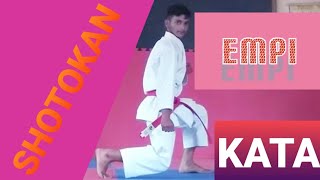 SHOTOKAN Karate KATA EMPI by Shivam Vishwakarma Karate Roshan