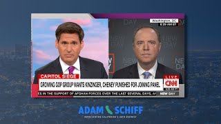 Rep. Schiff on CNN: The Republican Party is an Anti-Truth Party