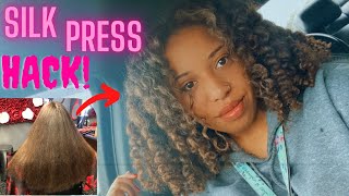 Make the MOST out of an old silk press! | Natural Hair HACK