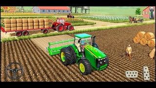 Tractor Drive 3D : Offroad Farming Simulator - Android GamePlay