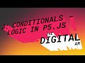 p5.js part 3: conditional statements / if statments in p5.js