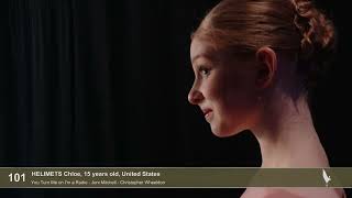 Chloe HELIMETS, 101 – Prix de Lausanne 2025 – Contemporary