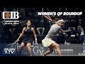 Squash: CIB Squash Open Black Ball 2021 - Women's QF Roundup