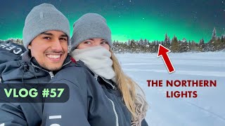 Seeing NORTHERN LIGHTS for the FIRST time in our life | Dhruv Rathee Vlogs
