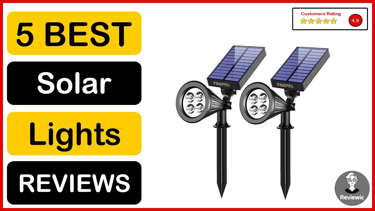 Best Brightest Outdoor Solar Lights In 2023 Top 5 Tested & Buying Guide ...