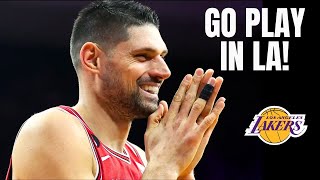 NEW TRADE ANNOUNCED! LAKERS WANT TO GO TO THE PLAYOOFS! FINALLY HIRED NIKOLA VUCEVIC! LAKERS NEWS!