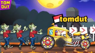 🧟‍♂️zombie chase race🏎 hill climb racing 2 halloween event