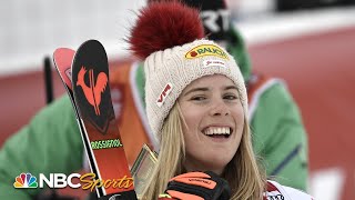 Liensberger stuns Shiffrin, Vlhova in Are slalom | NBC Sports