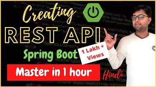 Spring boot 🔥🔥💯💯| Creating REST API using spring boot in one video in Hindi