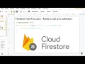 Retrieve Data From Firebase Firestore - Get()