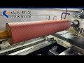 Making Grooved Rubber Roller