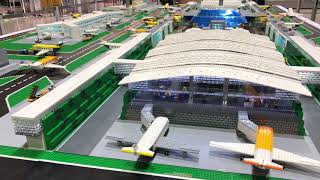 桃園機場X樂高特展 Taoyuan Airport X LEGO EXHIBITION 桃園機場第二航廈一樓大廳