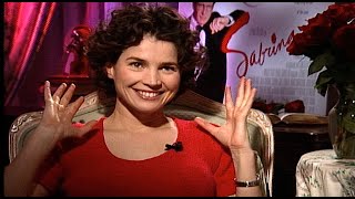 Rewind: Julia Ormond talks Harrison Ford slap, being stared at, film lunches in Paris & more (1995)