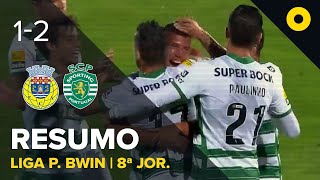 Resumo: FC Arouca 1-2 Sporting - Liga Portugal bwin | SPORT TV