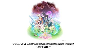 【プリコネ】クランバトル編成の作り方～2周年企画～