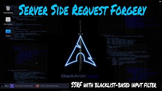 SSRF with Blacklist-Based Input Filter