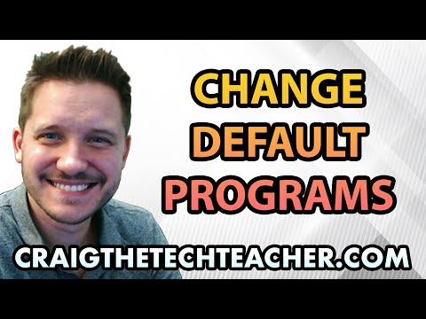 Change Default Program on Windows XP Change Default Program on Windows XP
