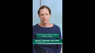 Meet Sarah E. Billmeier, MD, MPH: Bariatric Surgery