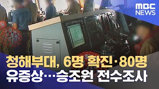 청해부대, 6명 확진·80명 유증상…승조원 전수조사 (2021.07.16/뉴스투데이/MBC)