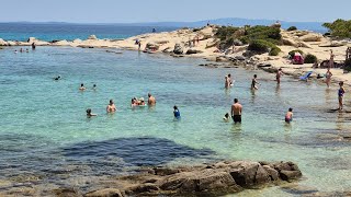 Karidi Beach in Vourvourou (Sithonia, Greece) 18.06.2024