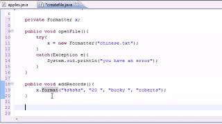 Java Programming Tutorial 80 Writing to Files