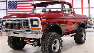 1979 Ford Bronco Burgundy