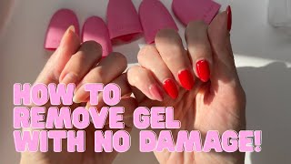 How to Soak Off Gel - with no damage! | Olive & June