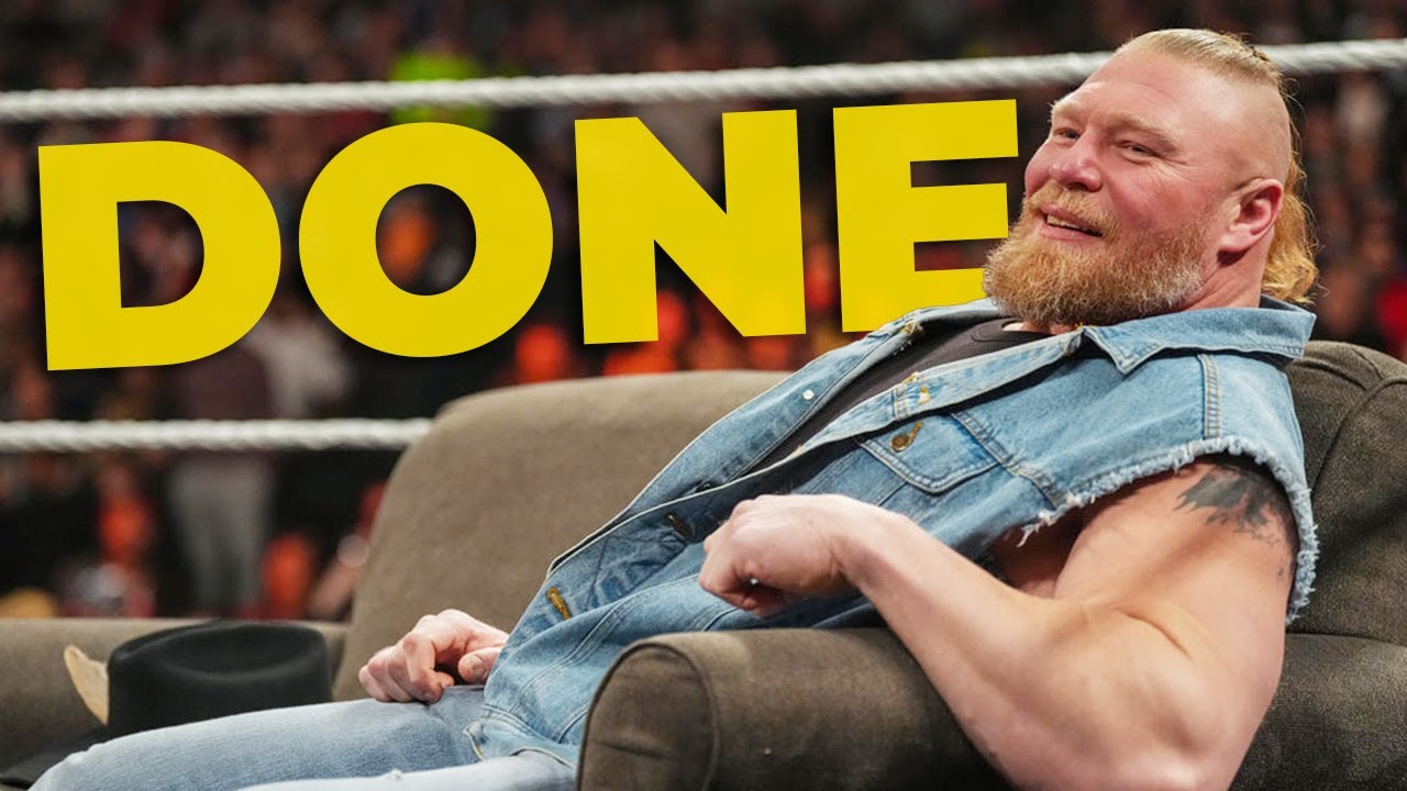 Brock Lesnar Done With WWE? AEW Star Removed From TV! - YouTube