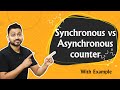 Synchronous vs Asynchronous counter | Digital Electronics