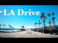 Los Angeles Drive 4k - Dockweiler Beach