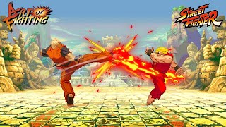 Ryo Sakazaki vs Ken Masters l Art of Fighting X Street Fighter l Capcom X SNK