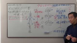 岡田明大からだ塾⑤質問　「何故ワーク後に気持ちがスッキリするのか？」