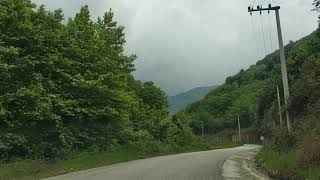 Düzce Samandere Waterfall. Samandere Şelalesi.