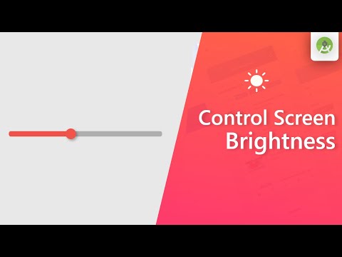 How to control screen brightness using seekbar in android Android studio tutorial