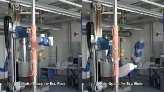 Adaptive Motion Planning with Tactile Feedback on the CROPS platform