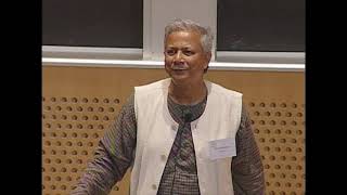 Muhammad Yunus at MIT - 2005 Poverty Action Lab: Ending Global Poverty
