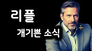 리플.. 기대 해도 좋은 희소식