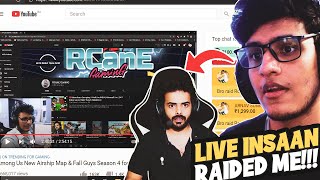 @liveinsaan RAID ON ME | THANK YOU ARTI SONG FOR Live Insaan |#live insaan #triggered insaan #Raid