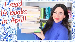 Somehow I finished 14 books... || April Wrap Up 2022