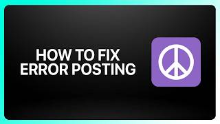 How To Fix Error Posting On Craigslist ! Tutorial
